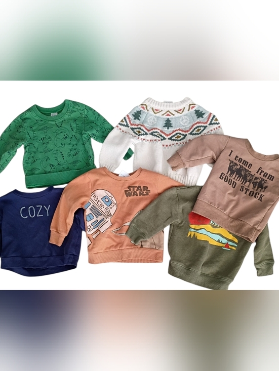 Other - 12 Months 6 Sweater Boy Bundle